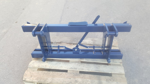 Adapterrahmen von Radlader Aufnahme auf Euro Schnellwechsler